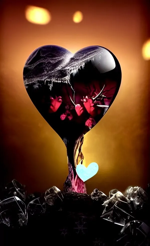 dark heart 🖤
