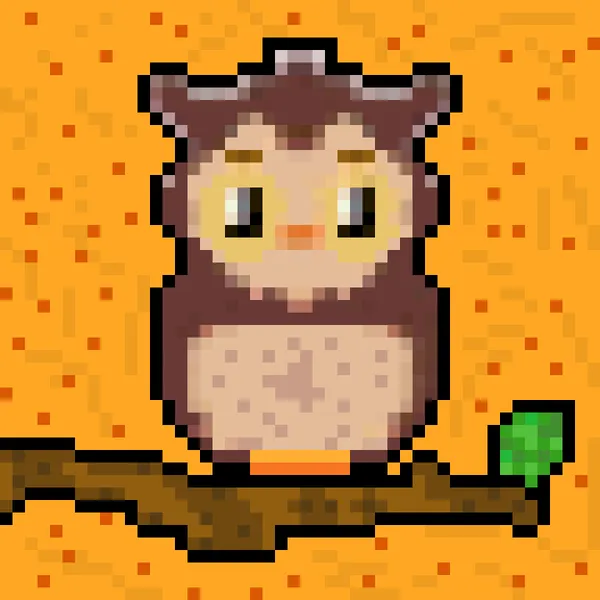Calm owl