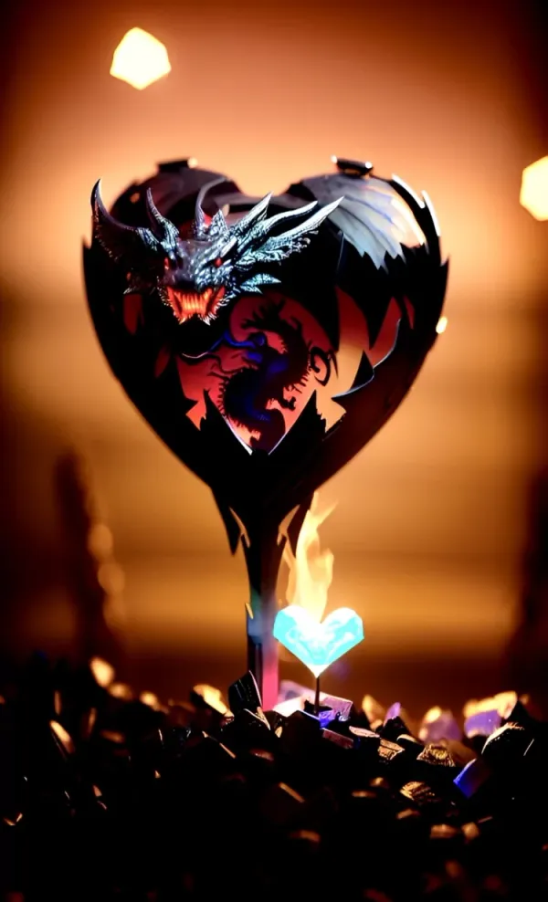 dragon heart 🐉🖤
