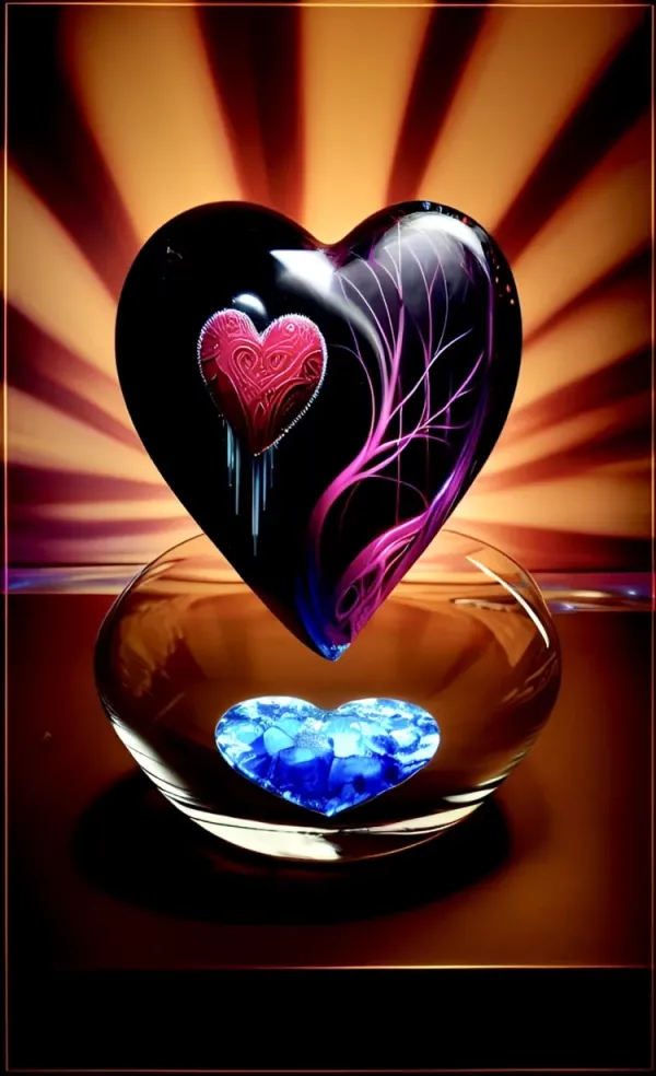 Ice heart ❤🧊