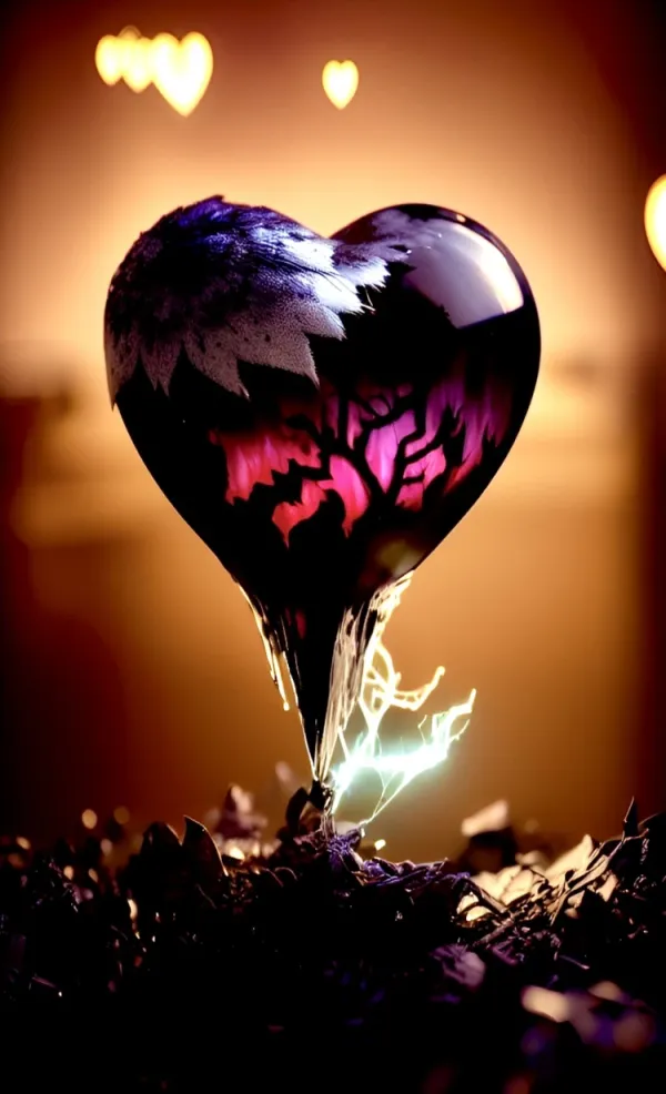 dark heart 🖤