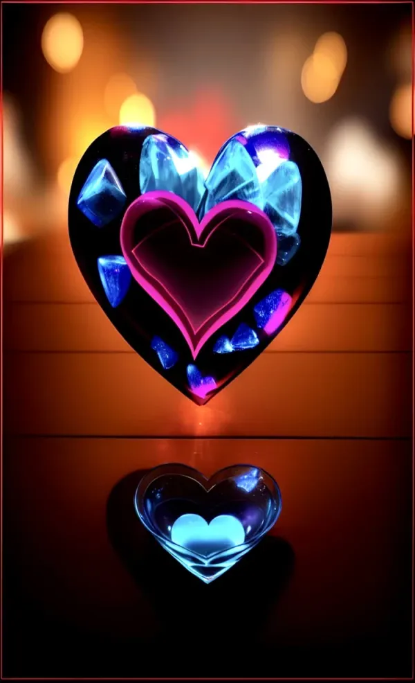 Ice heart ❤🧊