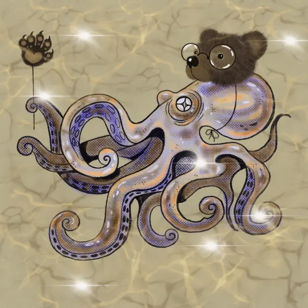 DON-TON-OCTOPUS -BEAR