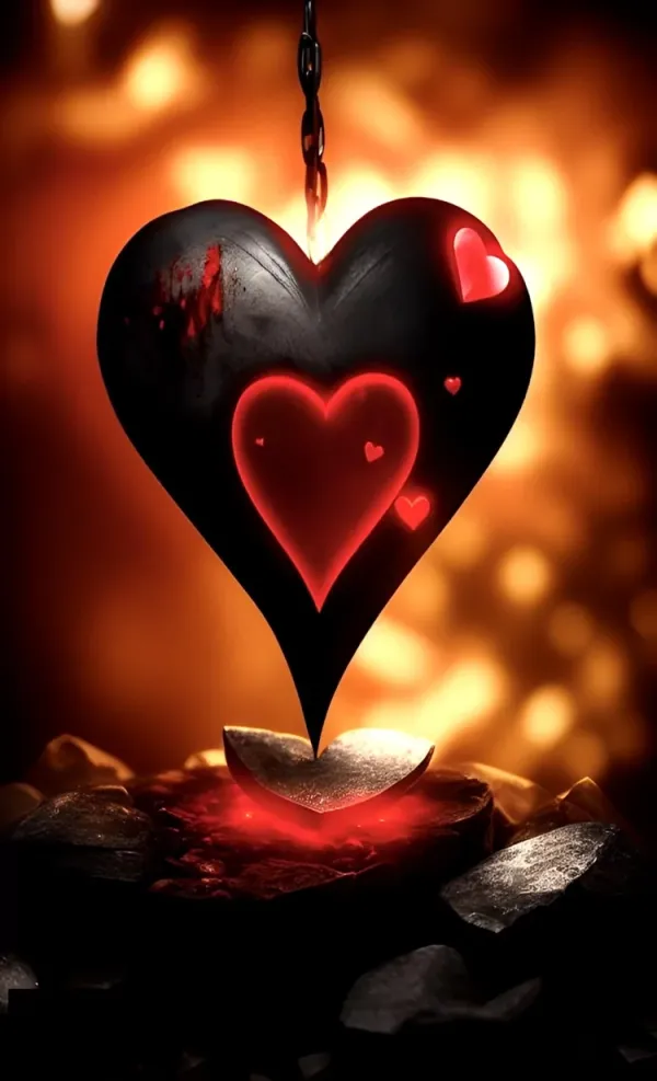 dark heart 🖤