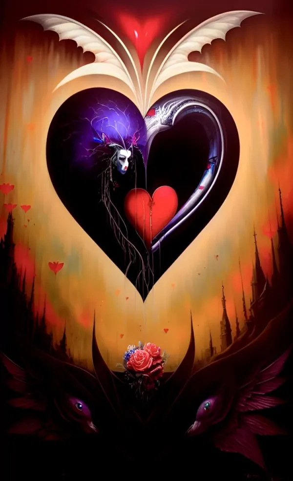 dark heart 🖤